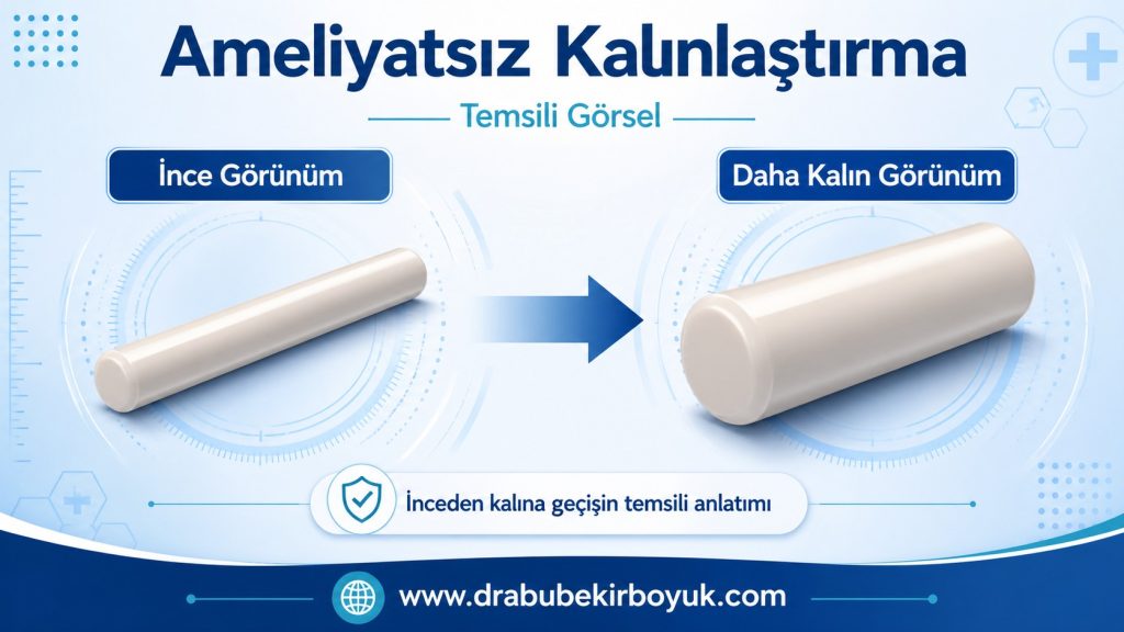 Penis Kalınlaştırma İşlemi Avantajları